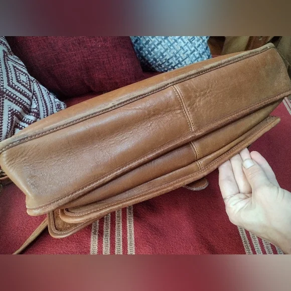 Vintage 1980's Coach Metropolitan Messenger Bag Unisex Briefcase *Made in NYC* - Picture 10 of 16